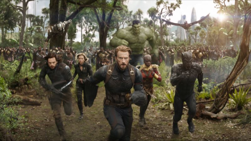 Avengers: Infinity War Set Interviews and Scene Description