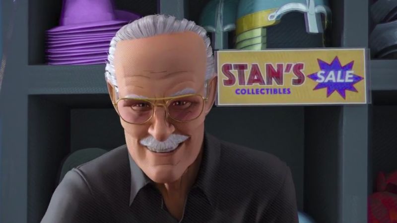 Director Reveals Cut Stan Lee Lines From Into The Spider-Verse