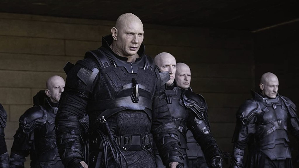 Dave Bautista in Dune 2.