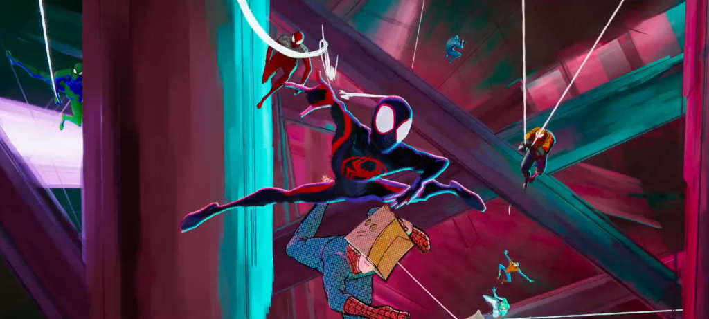 across the spider-verse poster