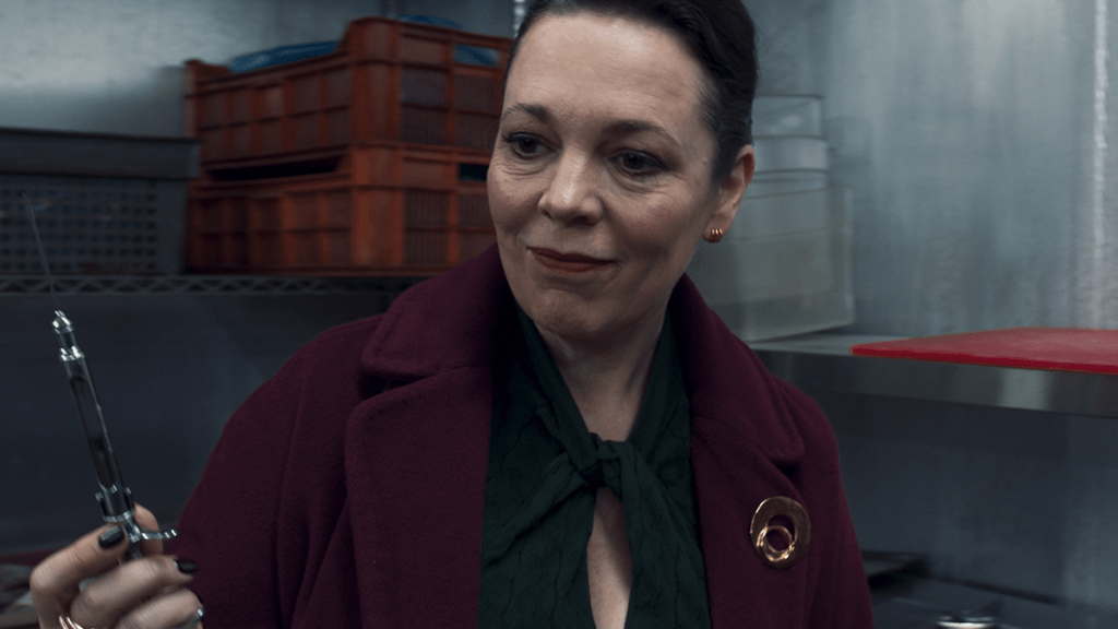 Olivia Colman Nick Fury