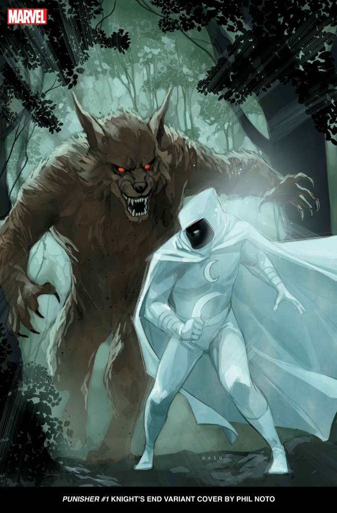 Moon Knight Knight's End variant cover series