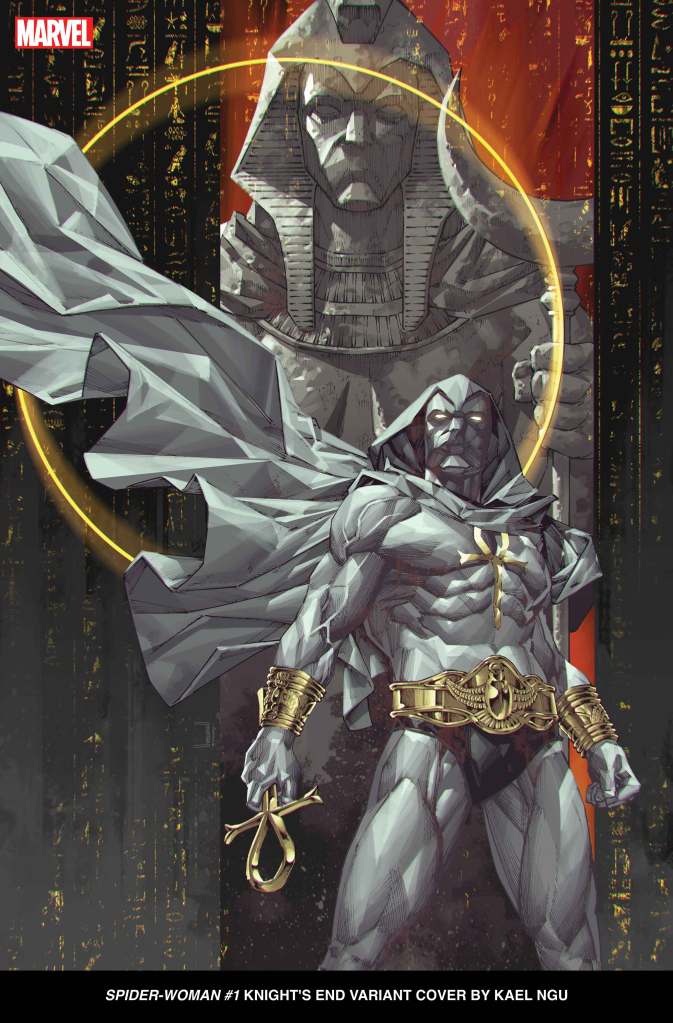 Moon Knight Knight's End variant cover series