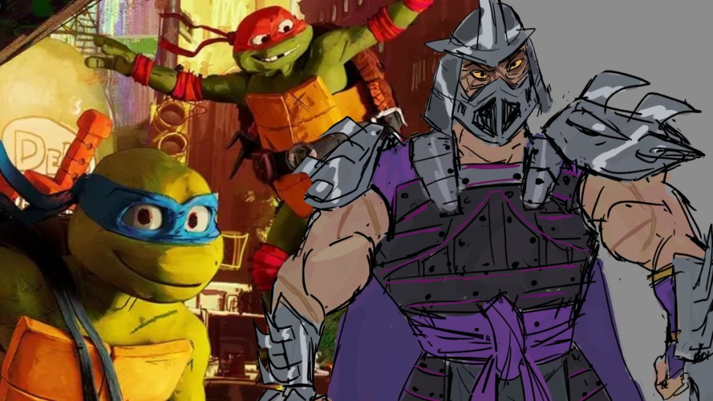 TMNT Mutant Mayhem Shredder concept art