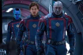 Nebula, Peter Quill and Drax in GOTG Vol. 3.