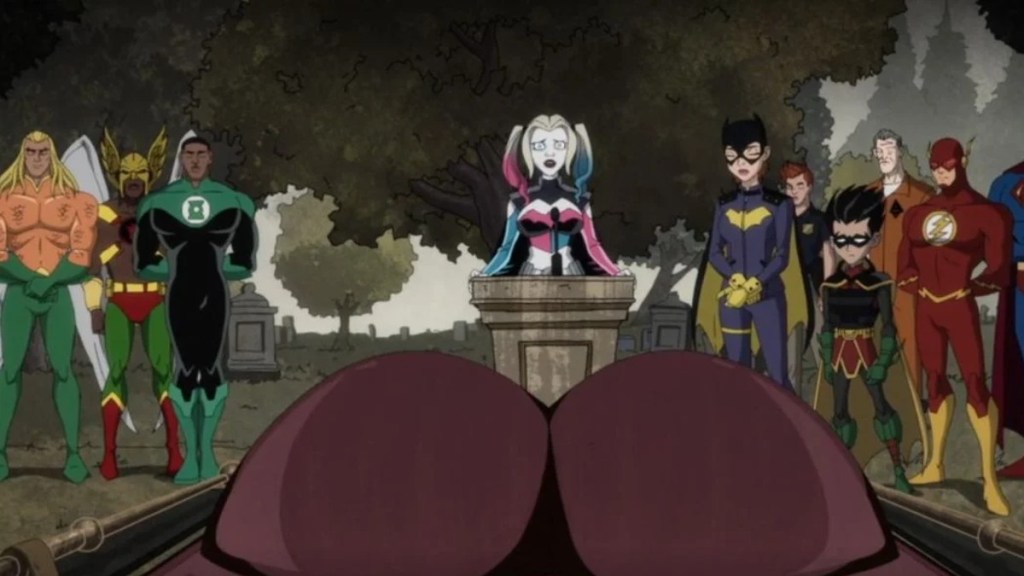 Harley Quinn Nightwing Funeral