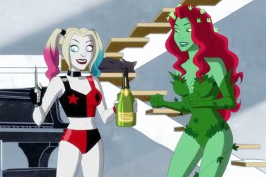 Harley Quinn and Poison Ivy animated