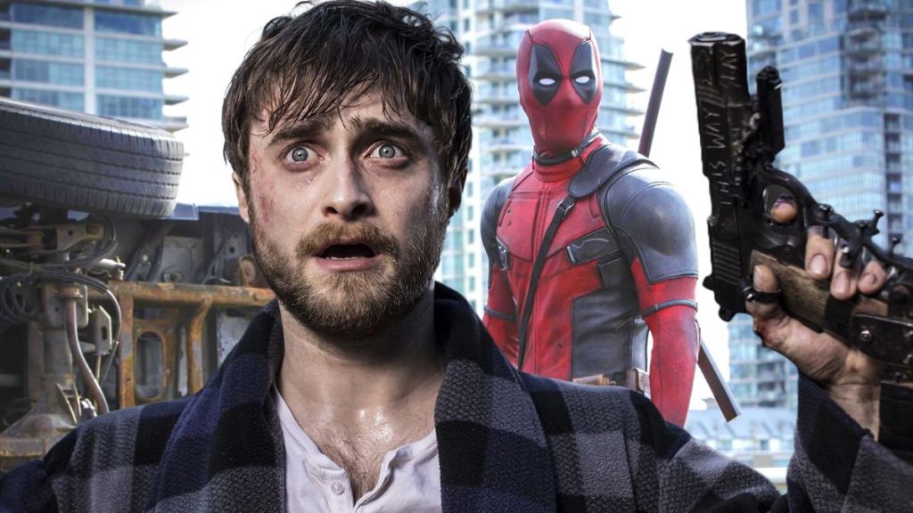 Daniel Radcliffe alongside Deadpool