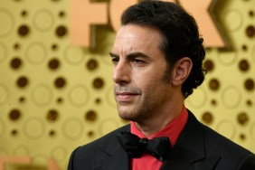 Sacha baron Cohen on the red carpet