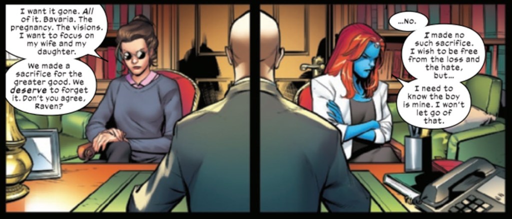 Professor X Hides Nightcrawler's Birth