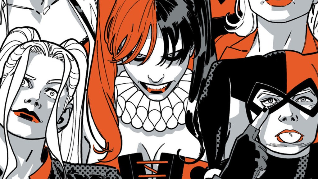 Harley Quinn Black White and Reddder #6 Cover Cropped