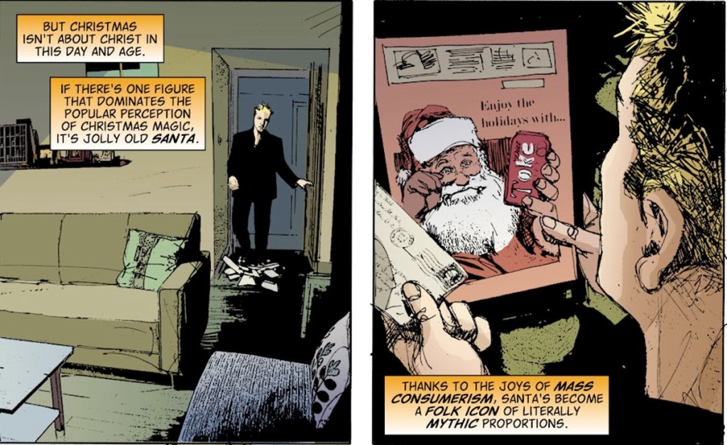 Santa and John Constantine