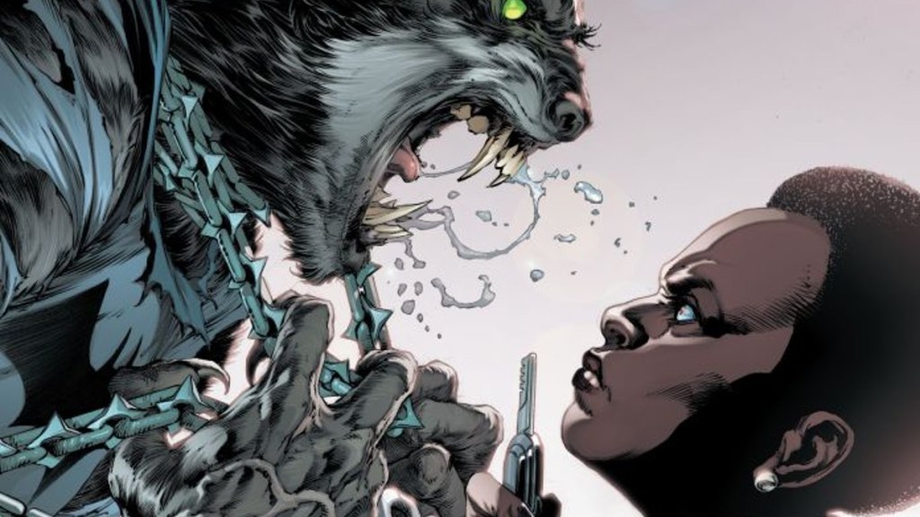 Amanda Waller Stares Down Bat-Wolf-Man