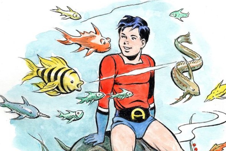 Aqualad by Ramona Fradon