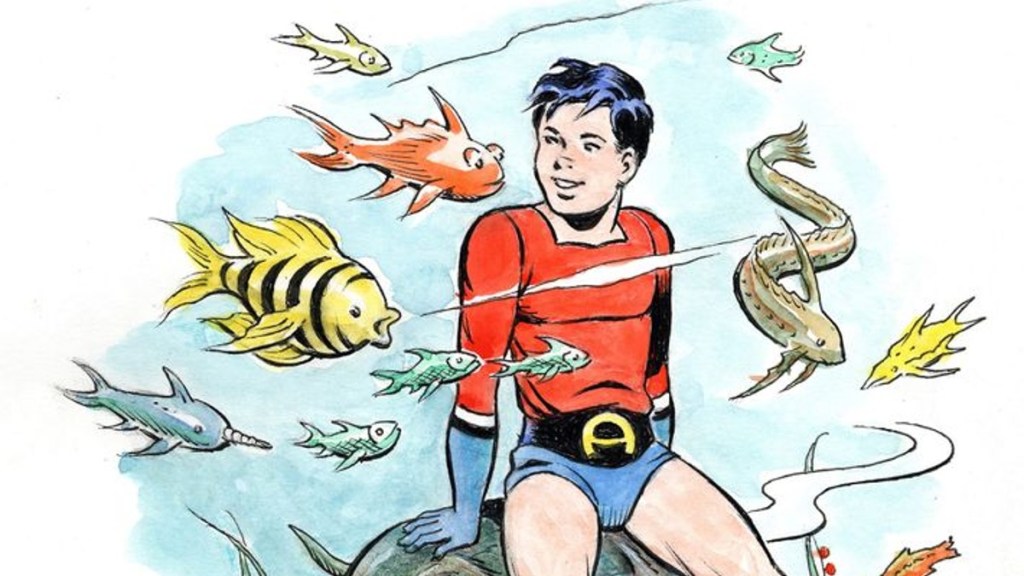 Aqualad by Ramona Fradon