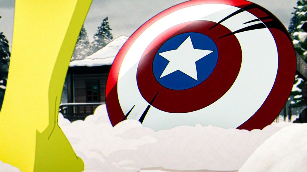 Captain America Shield and Rogue Boot in X-Men '97