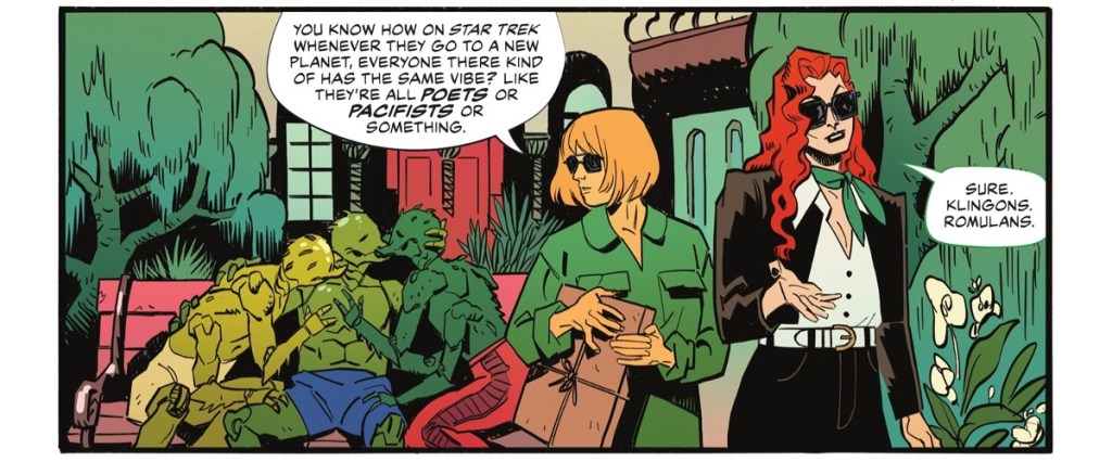 Poison Ivy and Janet discuss Star Trek in DC Pride 2024