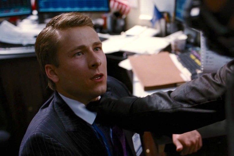 Glen Powell in The Dark Knight Rises.