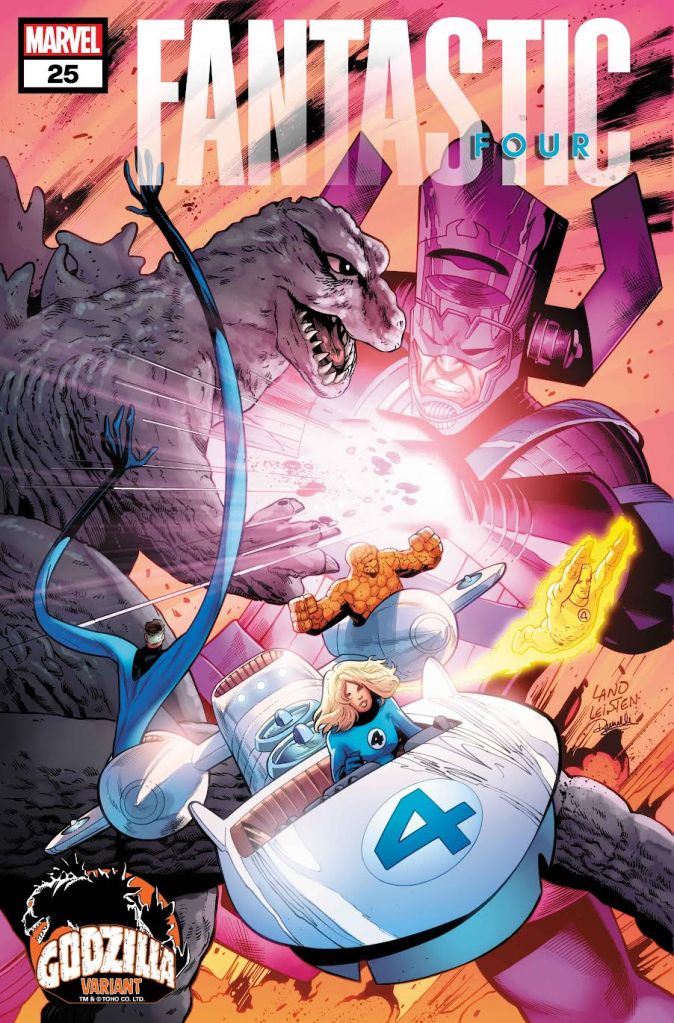 Godzilla Battles Thor, Deadpool, & More in New Marvel Variant Covers