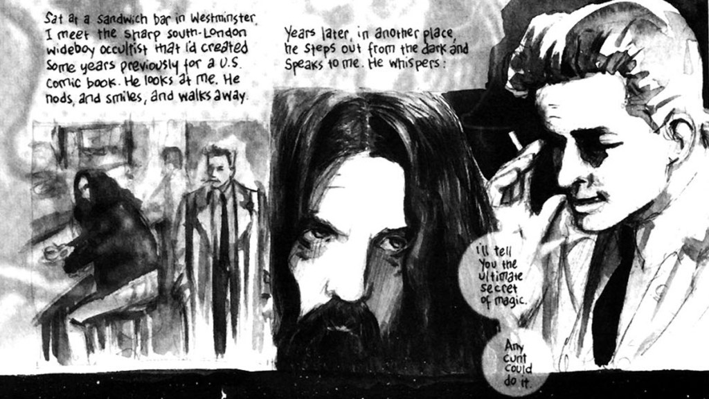 Alan Moore Meets John Constantine in Snakes and Ladders