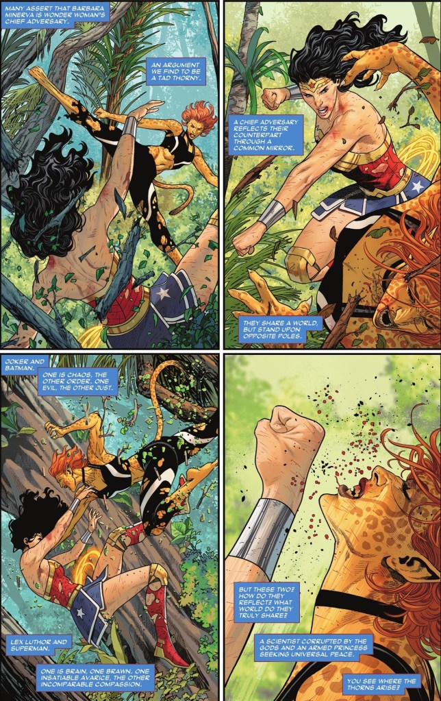 Diana Fights Cheetah in Wonder Woman 10