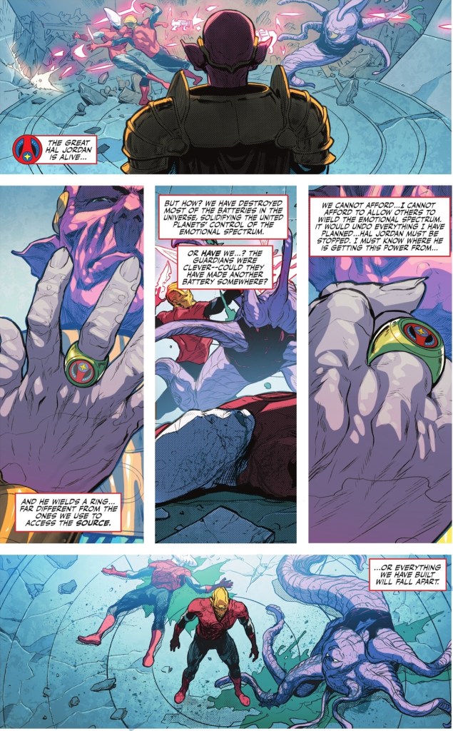 Thaaros Schemes in Green Lantern 12