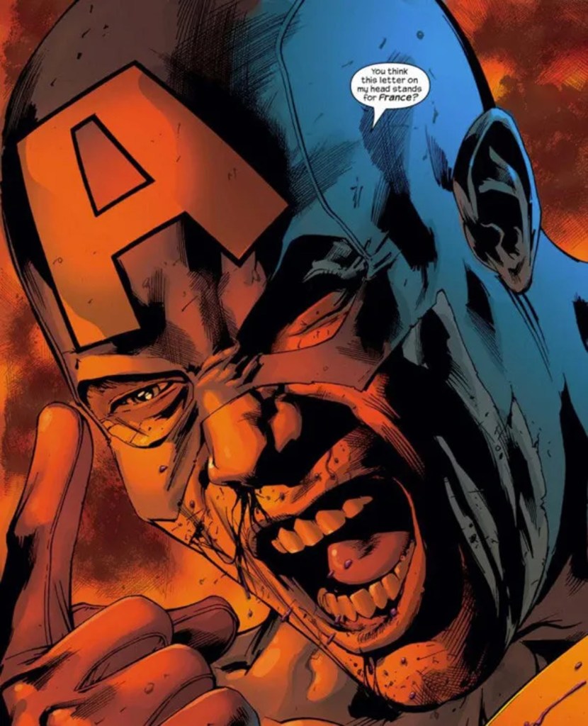 Captain America A in The Ultimates