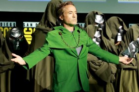 Robert Downey Jr as Doctor Doom at SDCC 2024 (Photo by Matt Winkelmeyer Getty Images)