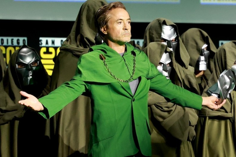 Robert Downey Jr as Doctor Doom at SDCC 2024 (Photo by Matt Winkelmeyer Getty Images)