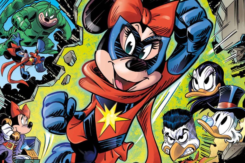 What If Minnie Became Captain Marvel 1 Giada Perissinotto cover