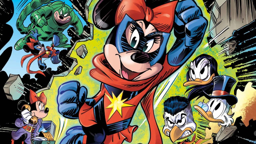 What If Minnie Became Captain Marvel 1 Giada Perissinotto cover