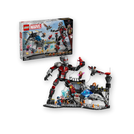 LEGO Marvel Captain America Civil War Battle Building Toy Set