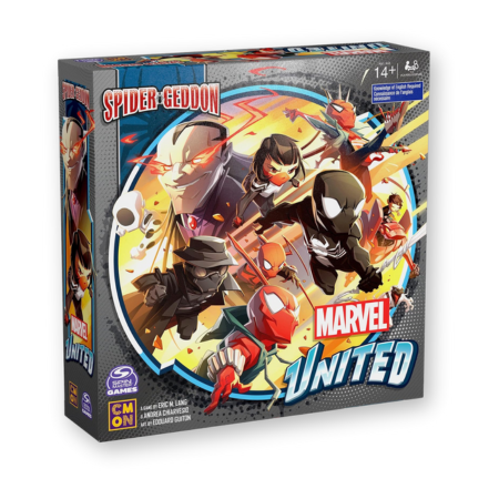 Spin Master Games Marvel United Spider-Geddon Strategy Board Game