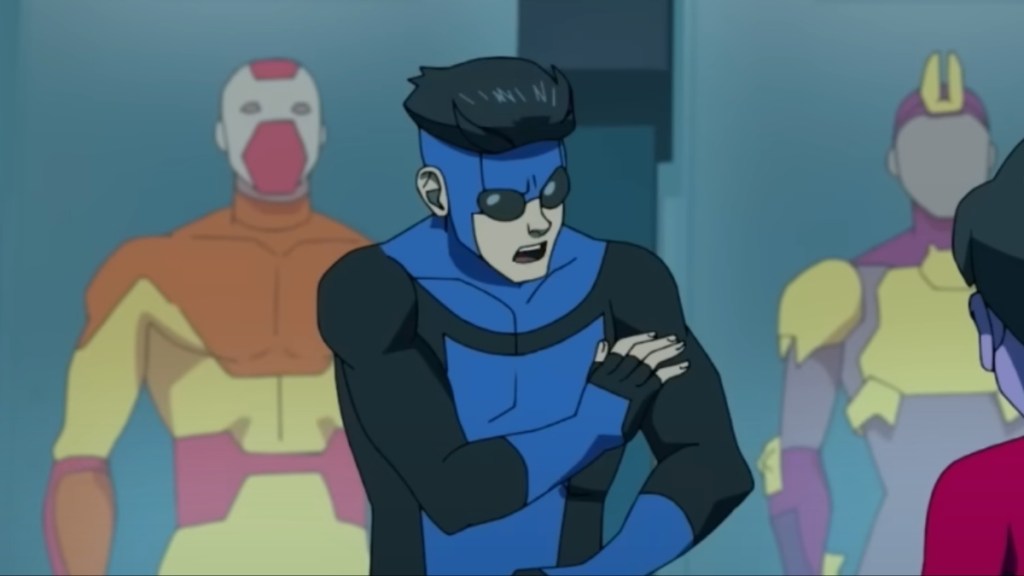 Invincible Season 3 new blue black suit