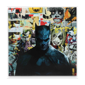 DC Comics Batman and Villains Collage Wrapped Canvas
