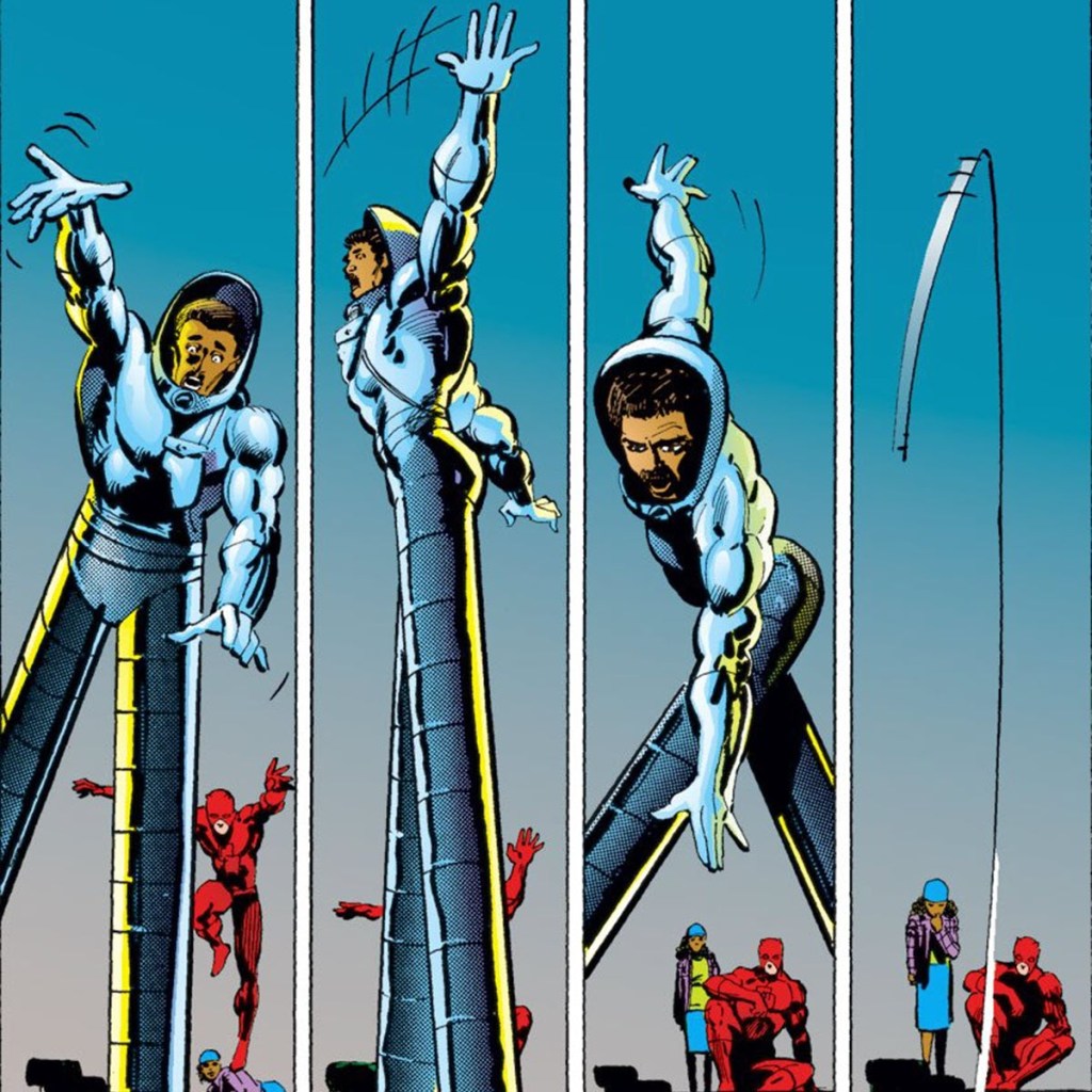 Turk Falls in Daredevil 186