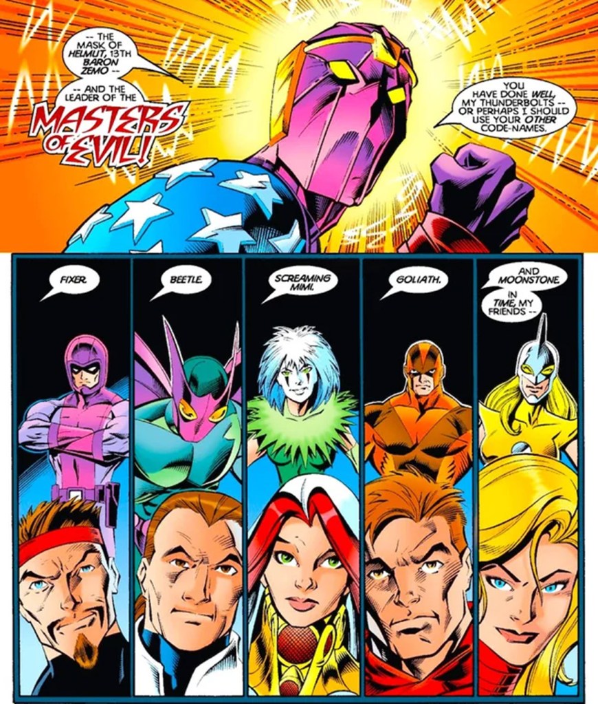 First Thunderbolts revealed as Masters of Evil