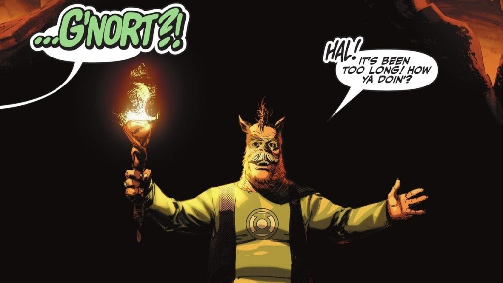 G'nort in Hell in Green Lantern 22