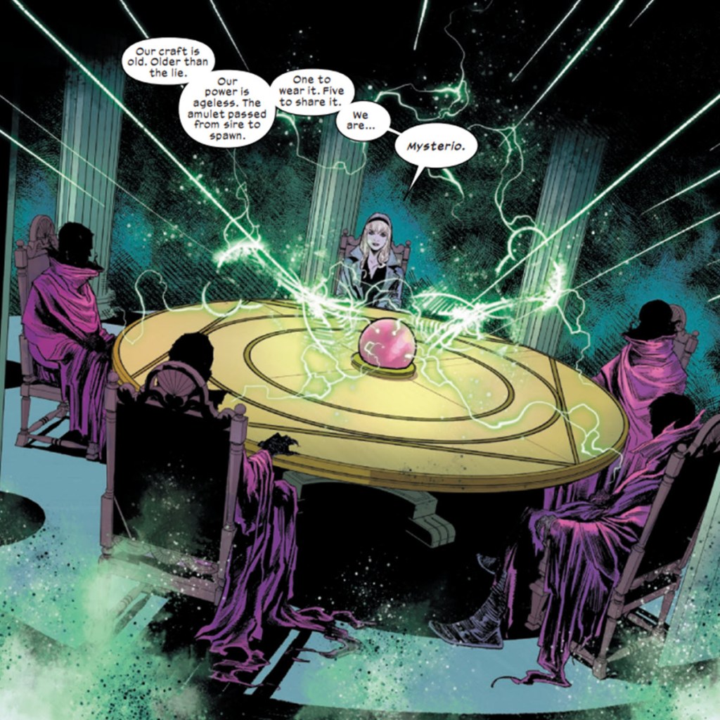 Gwen Stacy becomes Mysterio