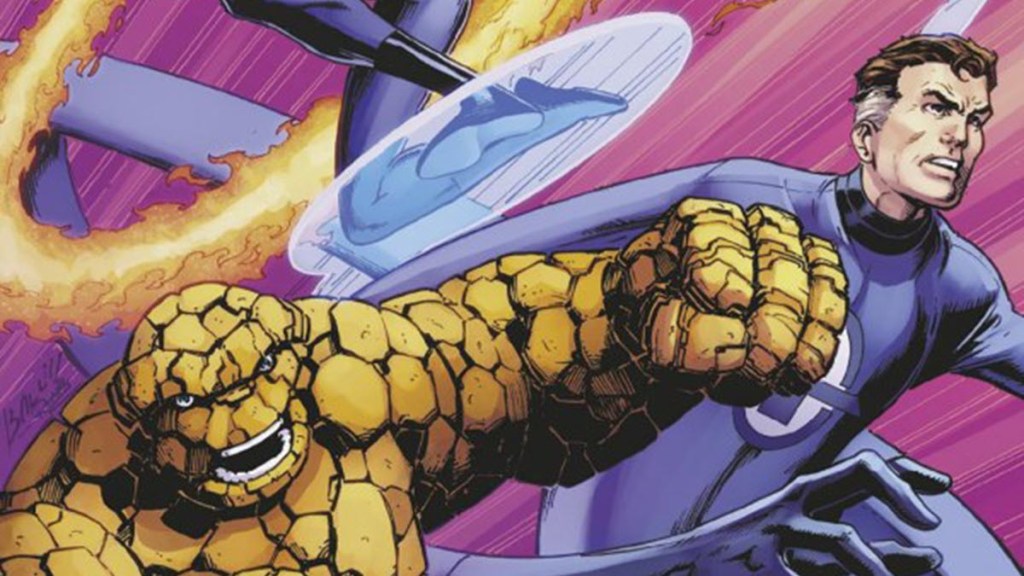 Fantastic Four Fanfare 1 cover by Mark Bagley cropped