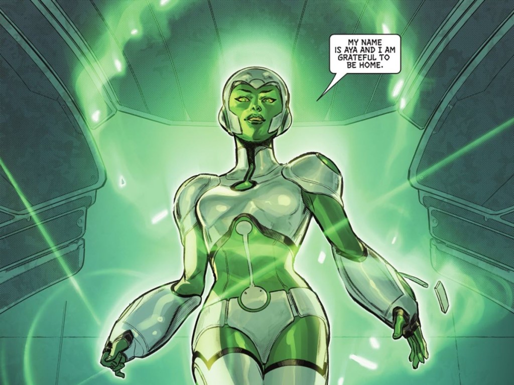 Aya in Green Lantern 24
