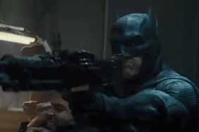 Ben Affleck as Batman with gun