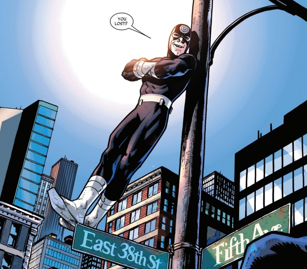 Bullseye confronts Ben Grimm in The Thing 2