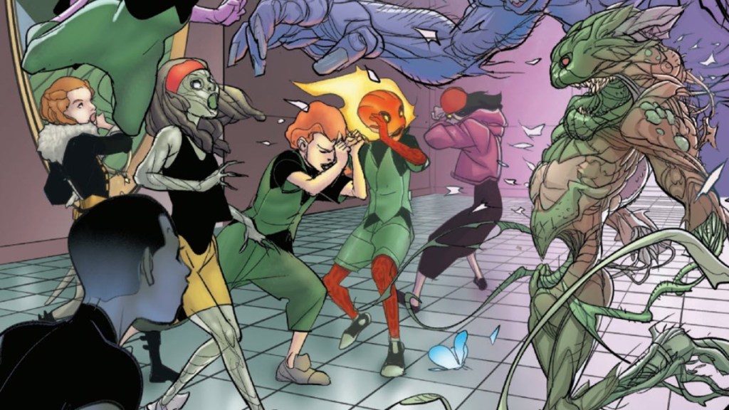 Doom Academy Students fight fairy tale monsters