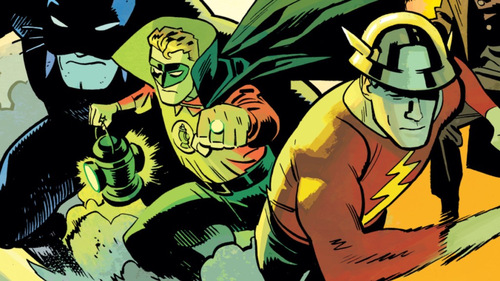 Justice Society of America Flash Green Lantern Wildcat