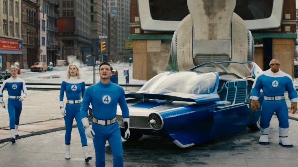 Reed Richards Serves Popcorn in New Bucket for Fantastic Four: First Steps