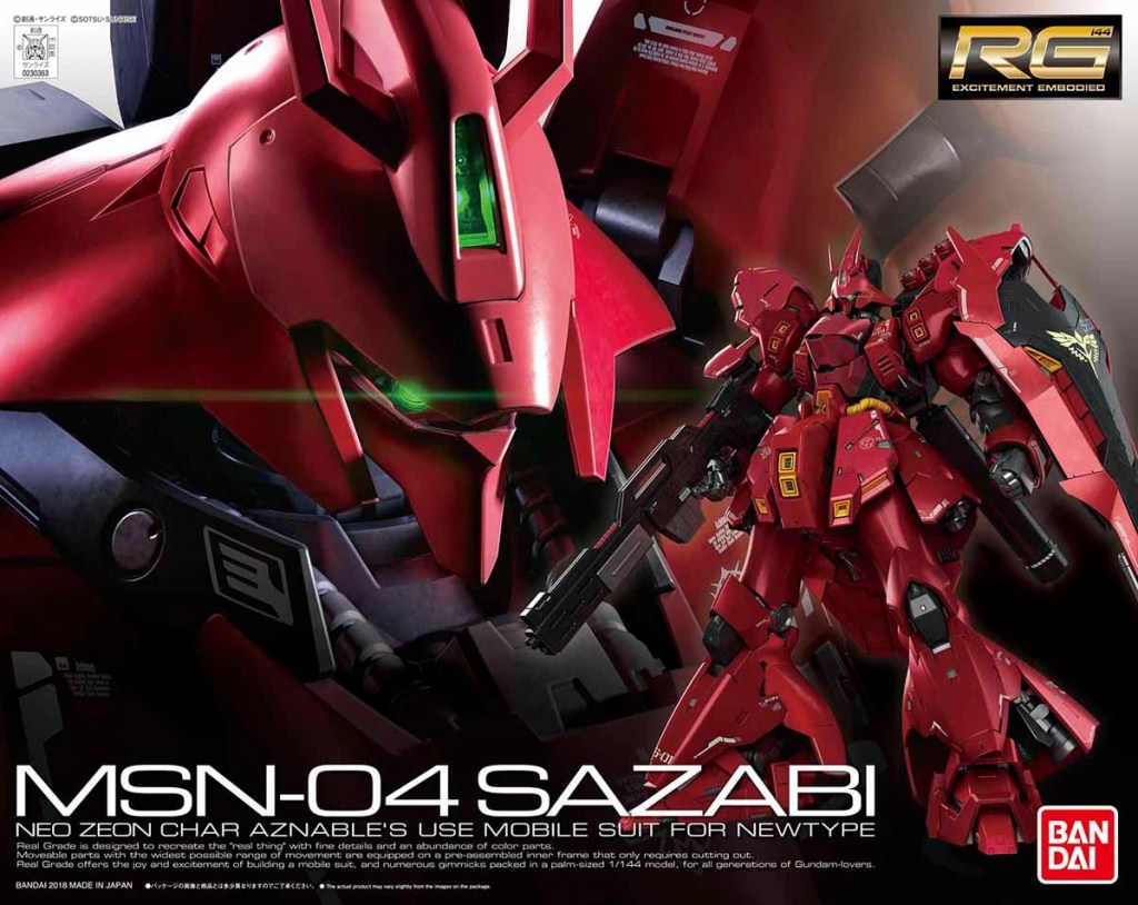Sazabi Box RG