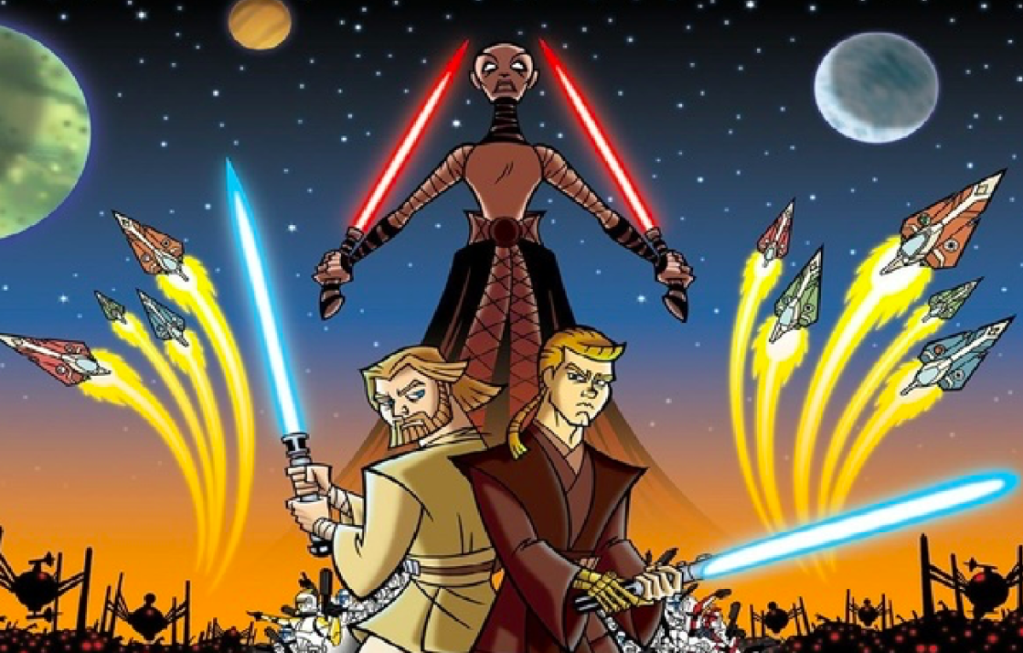 Star Wars Clone Wars promotional image, 2003