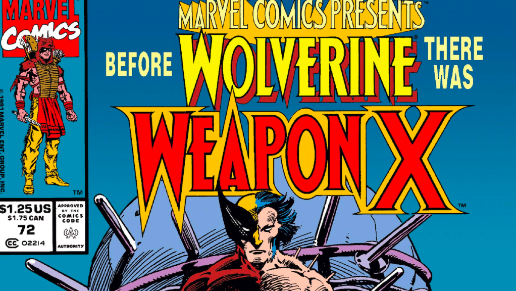Cover of Weapon X, from Marvel Comics