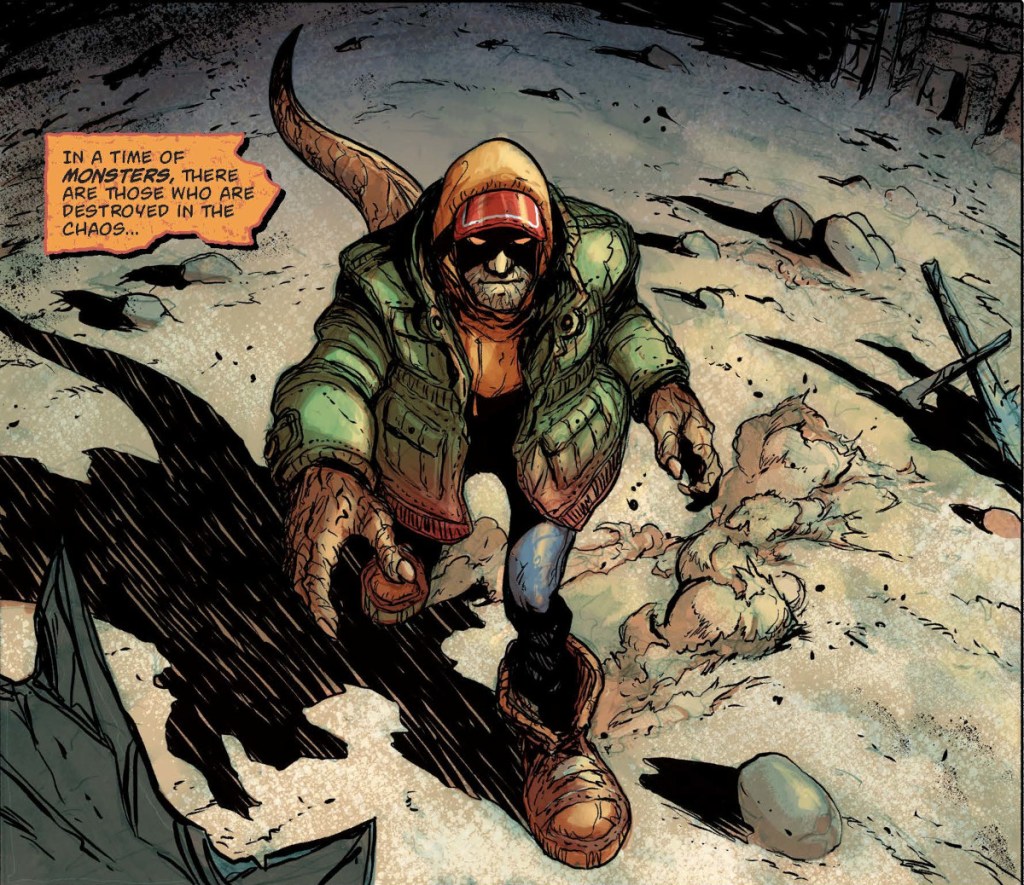 The Wanderer in Godzilla Escape The Dead Zone 1